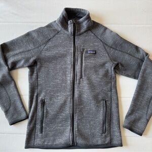 Patagonia Charcoal Full-Zip Better Sweater Jacket
